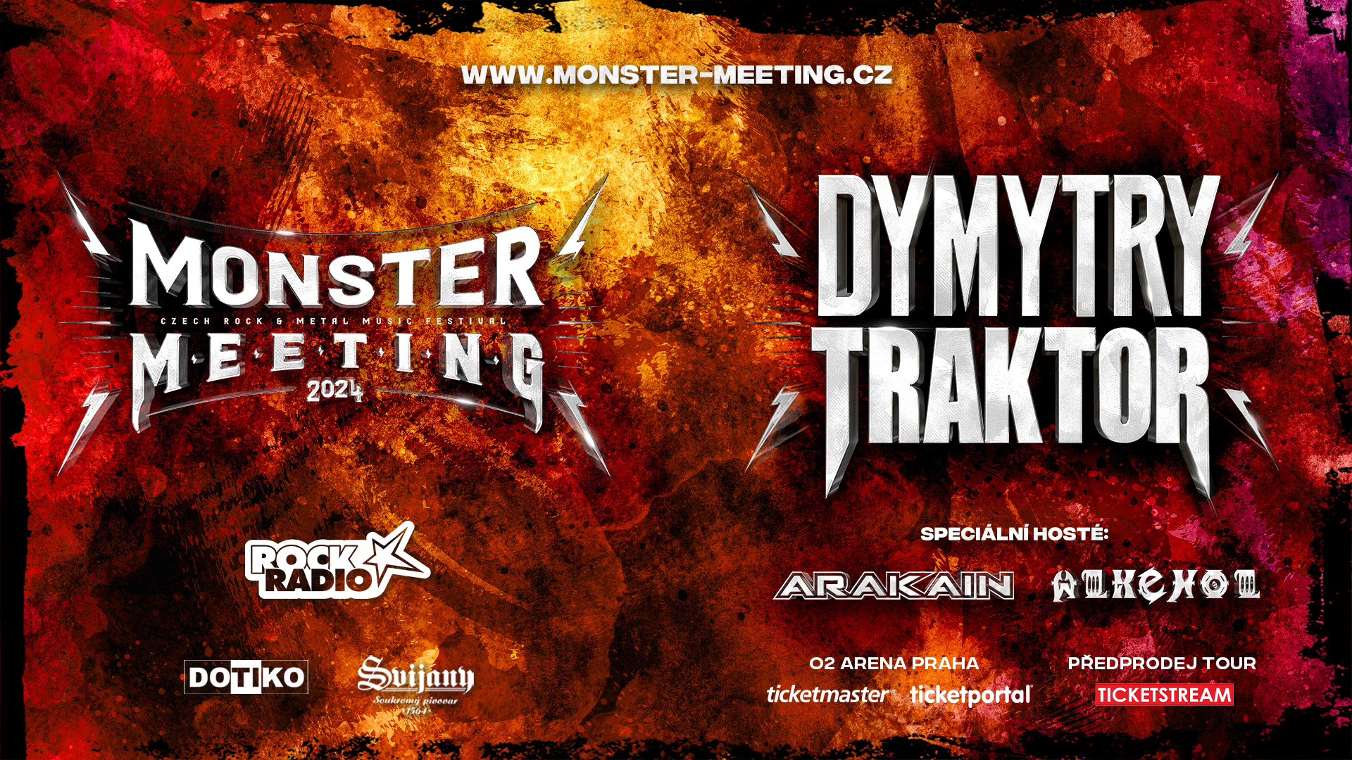 Pořádná nálož metalové a rockové muziky - Monster Meeting 2024!